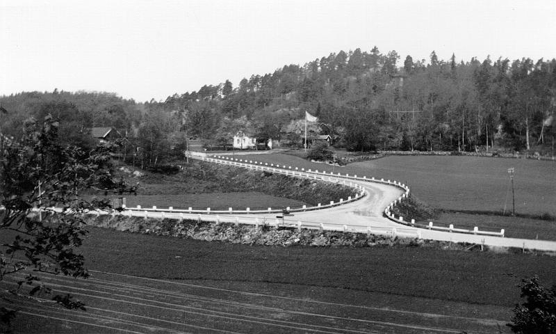 516.JPG - 1950-taletVägen mot Partille byggdes 1934